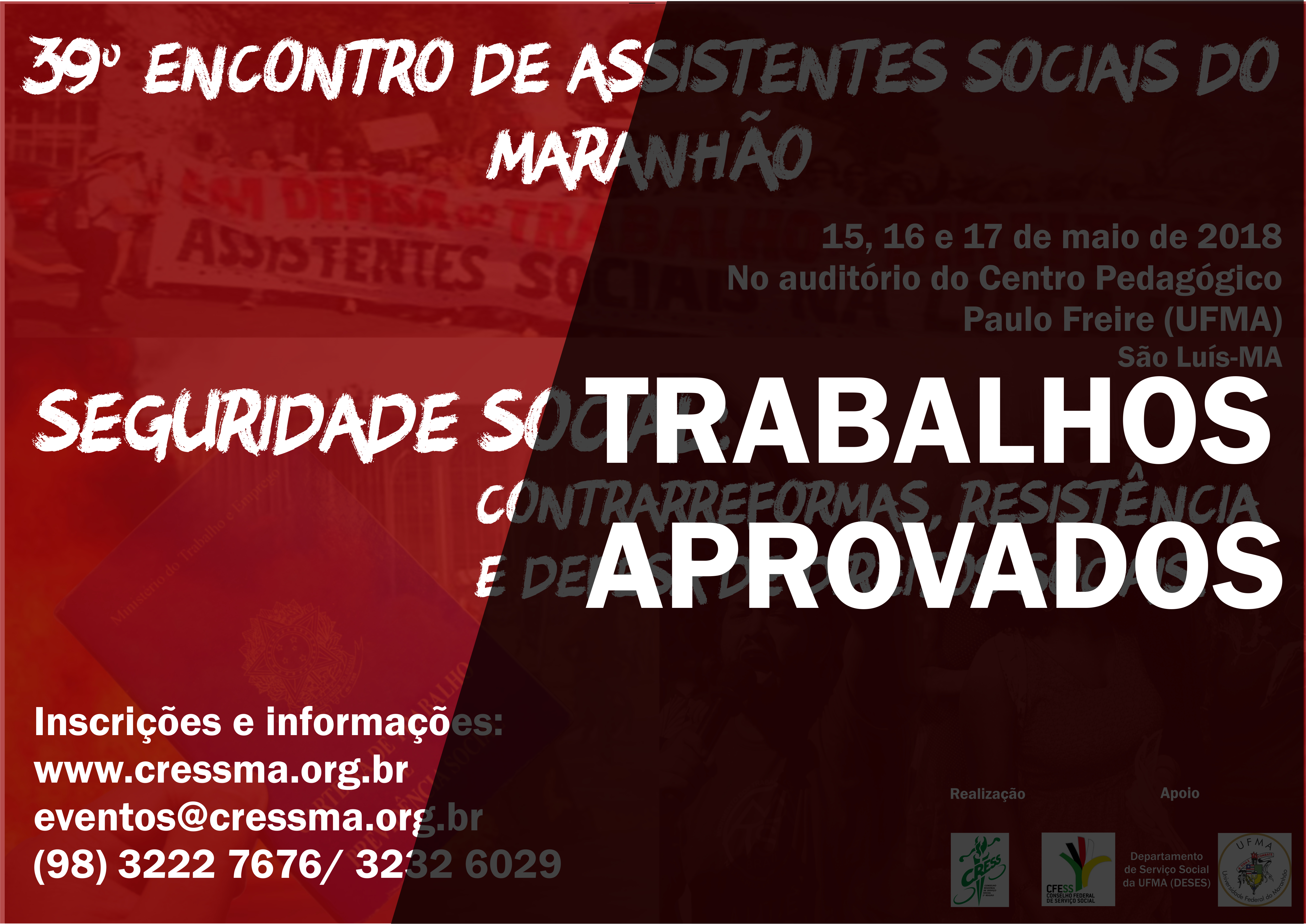 Cartaz A4 39 Encontro de AS TRABALHOS