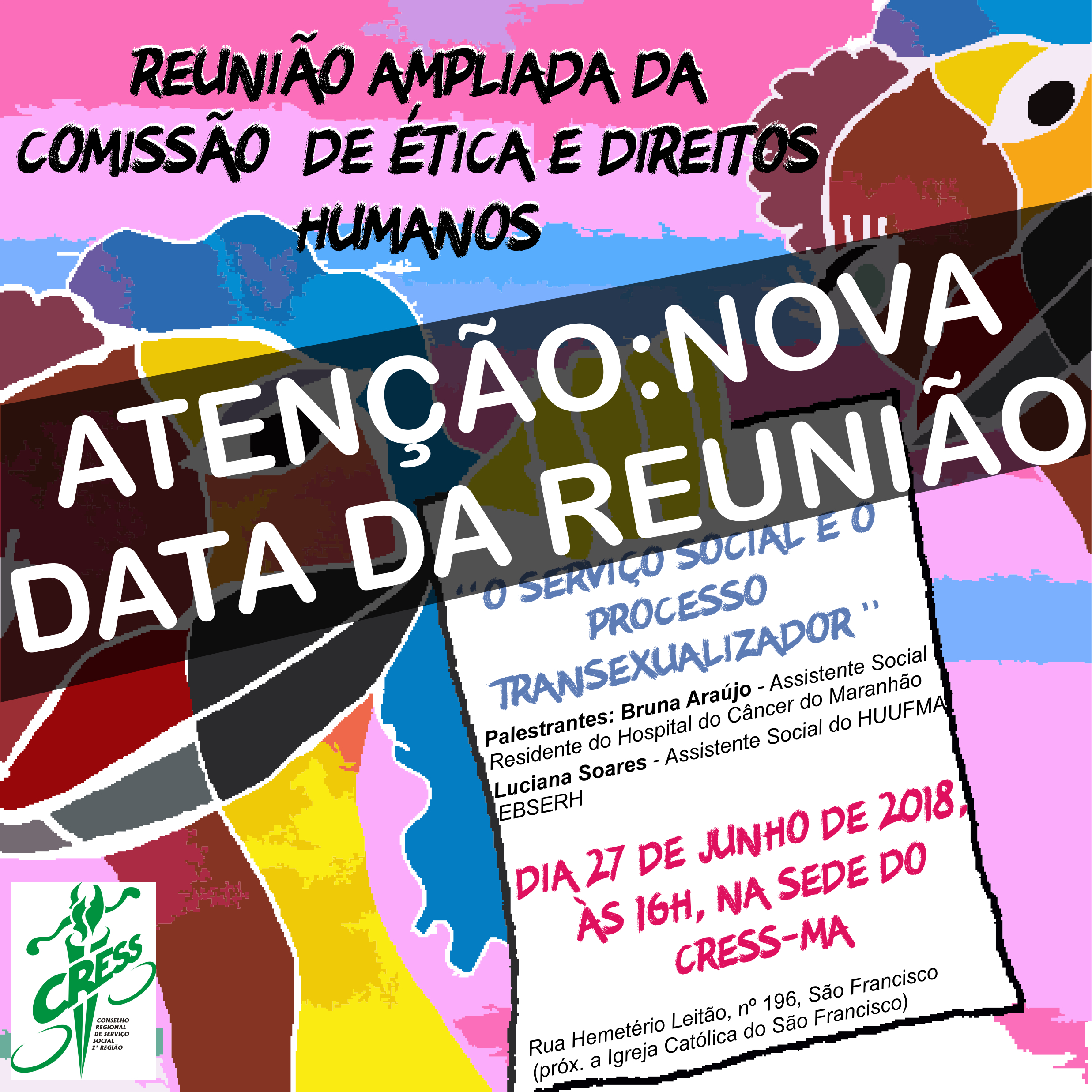 Reunião Comissão de Ética 27.06 -NOVA DATA