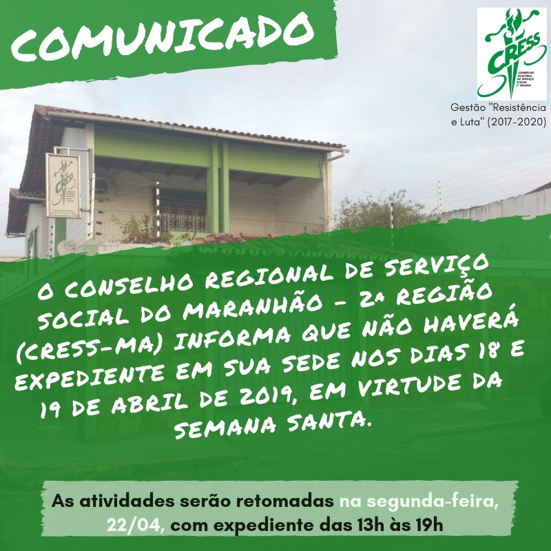 Comunicado Semana Santa