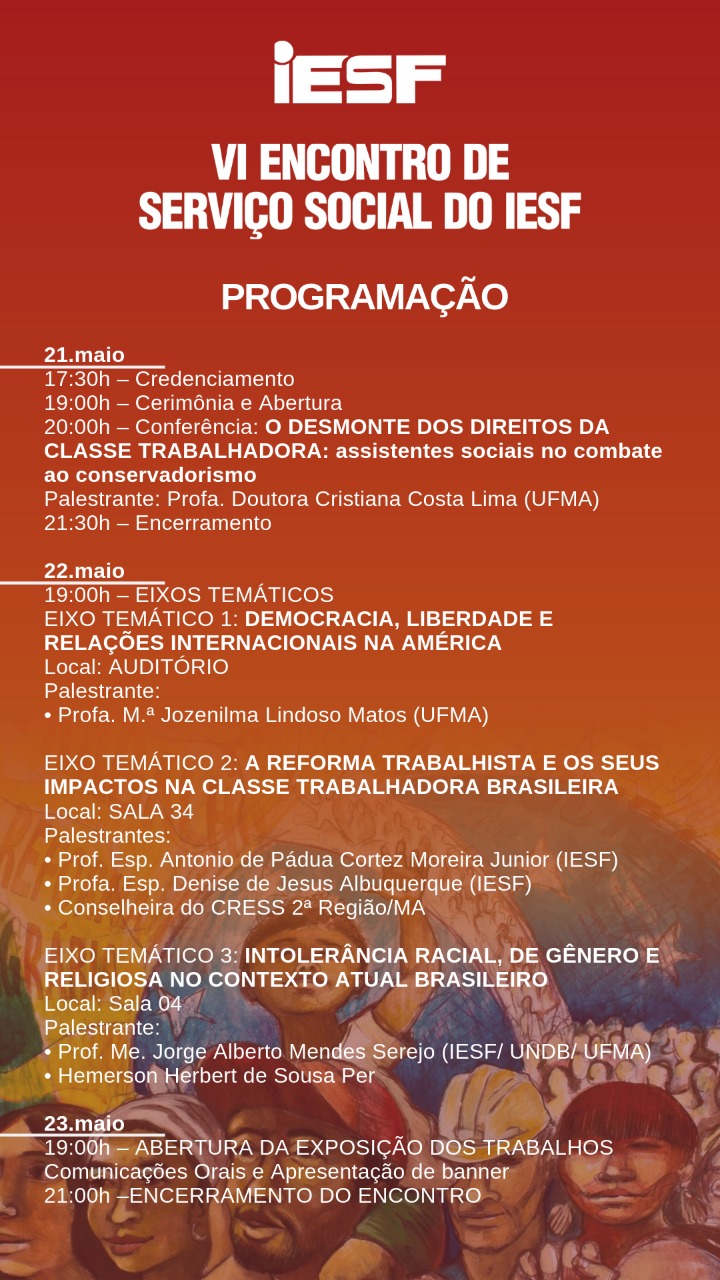 Programação do IESF