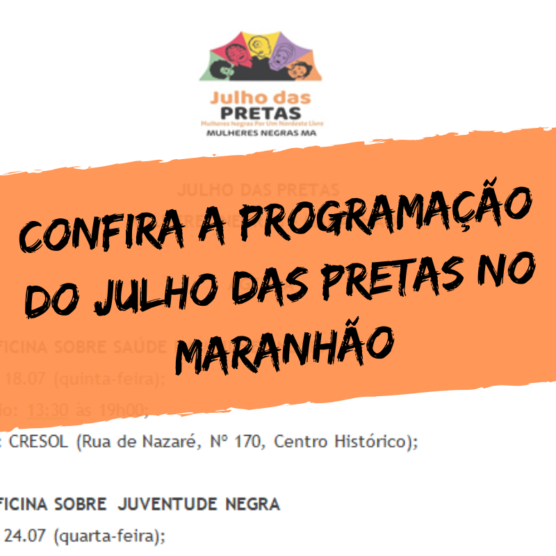 Programação Julho da Pretas site