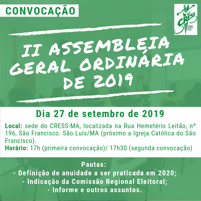 II Assembleia Geral