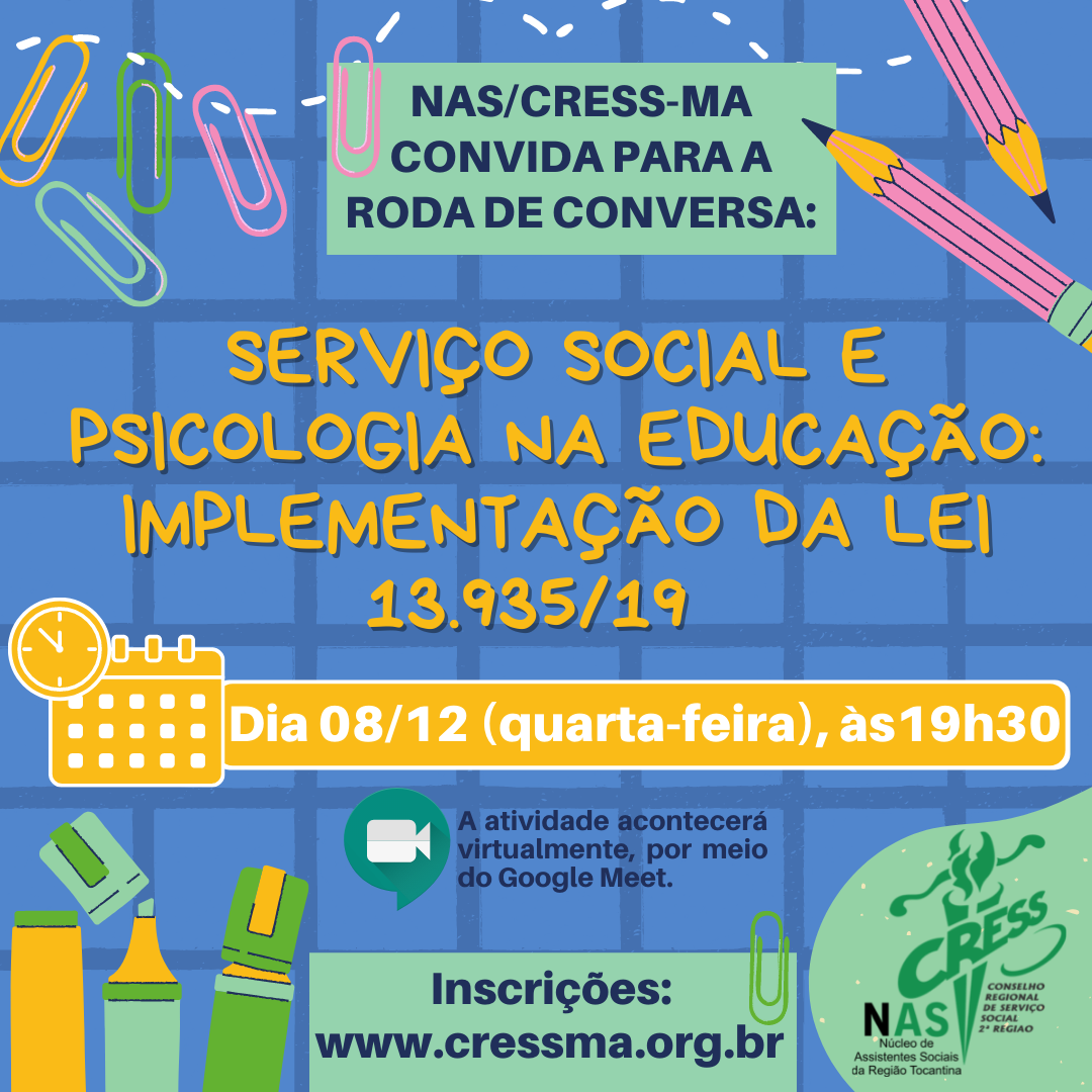 Psicologia e Serviço Social nas redes públicas de educação básica. (1)