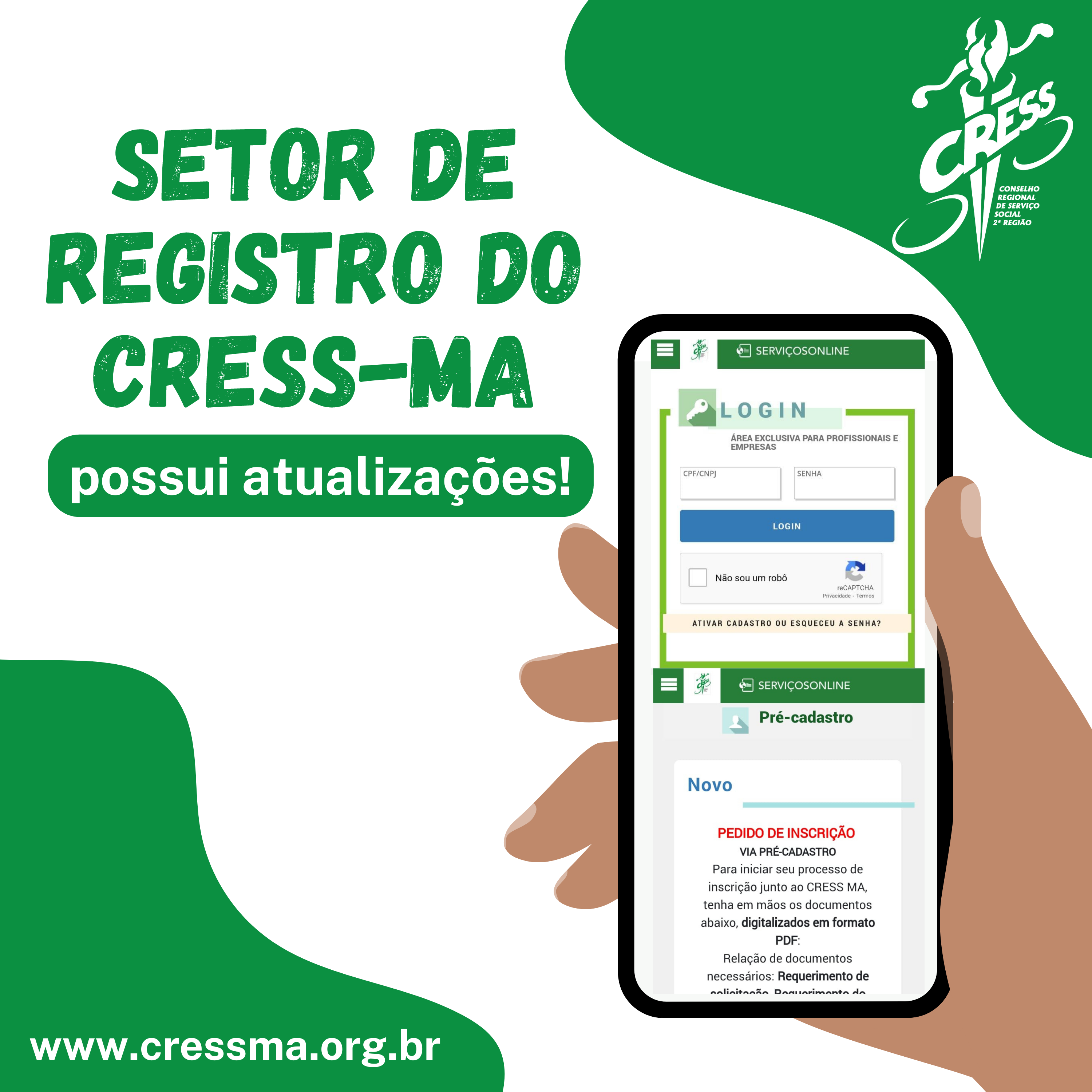 Setor de Registro tem atualizações (1)