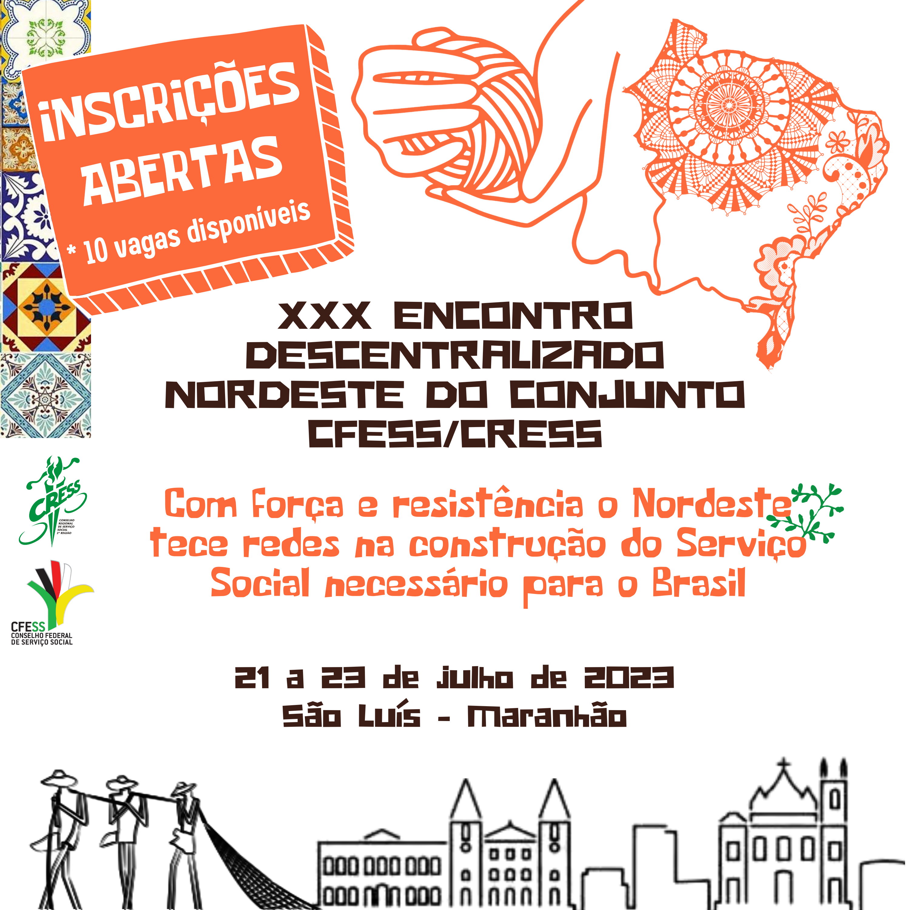 Inscrições abertas XXX Encontro Descentralizado