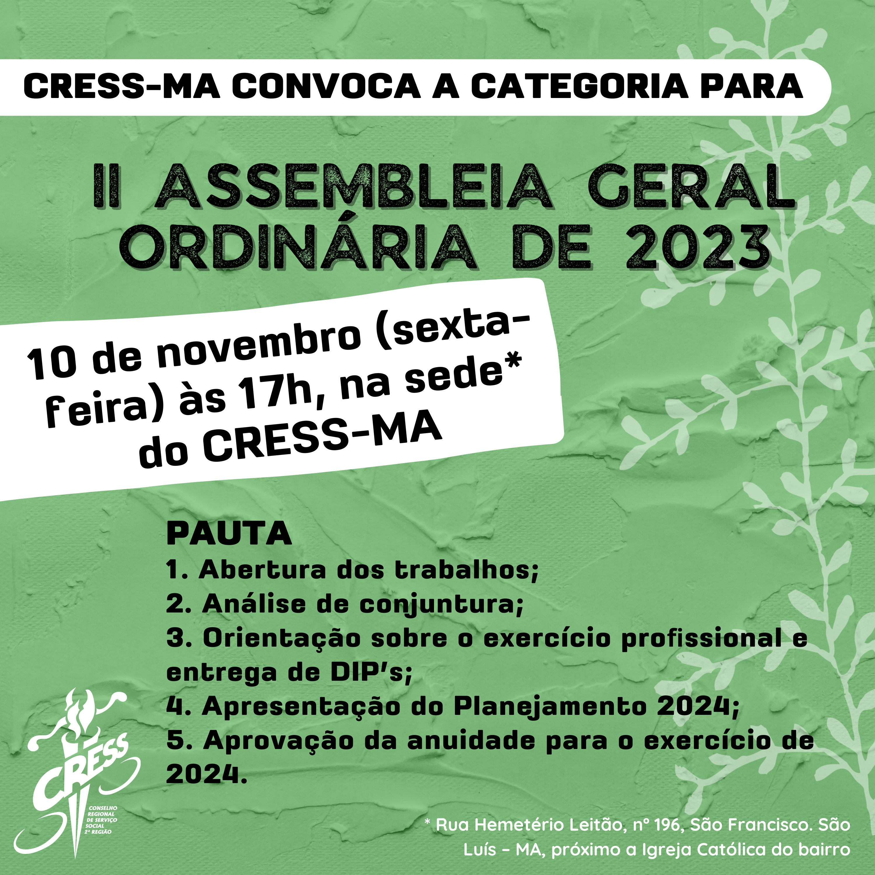 II Assembleia Geral 2023