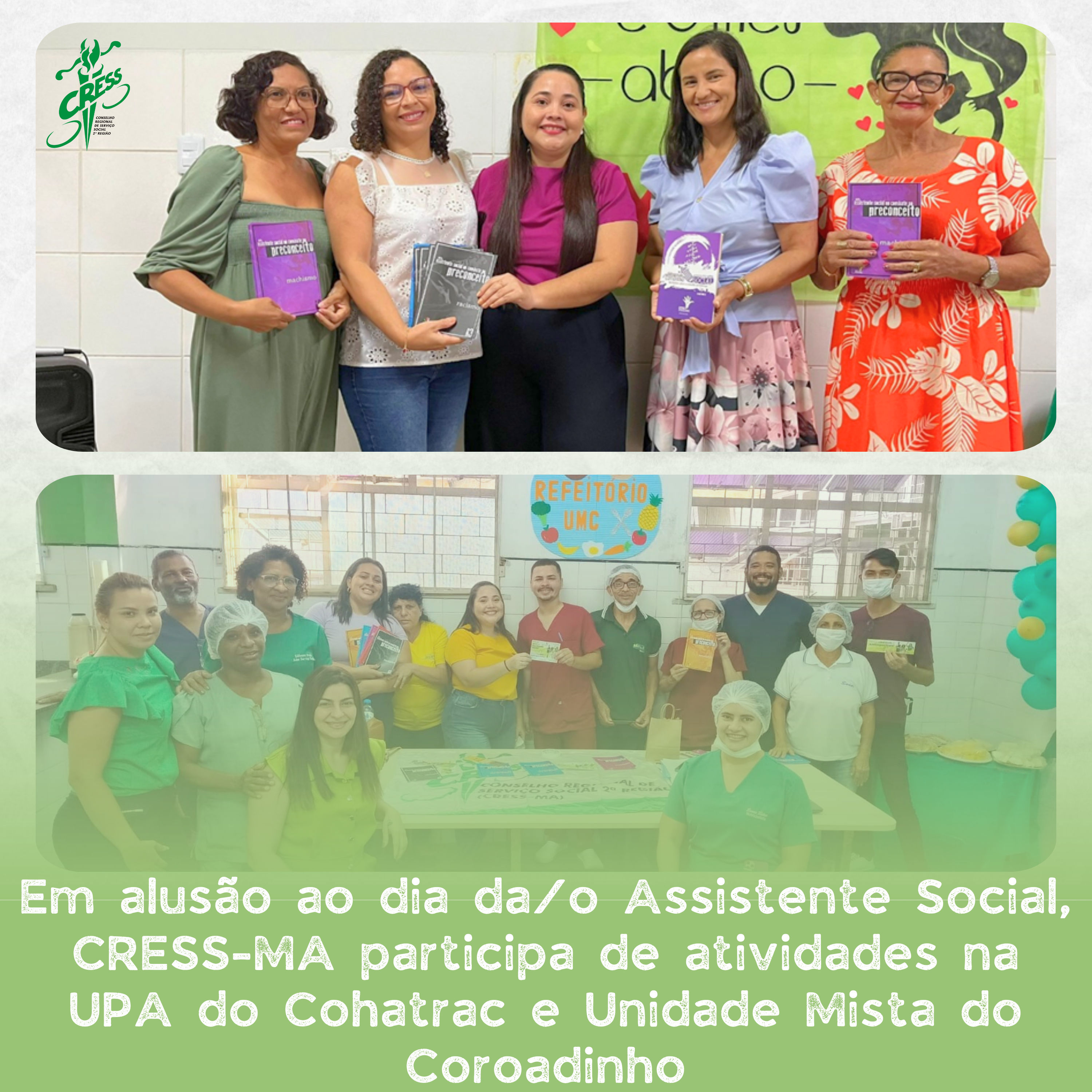 CRESS-MA em instituições de saúde