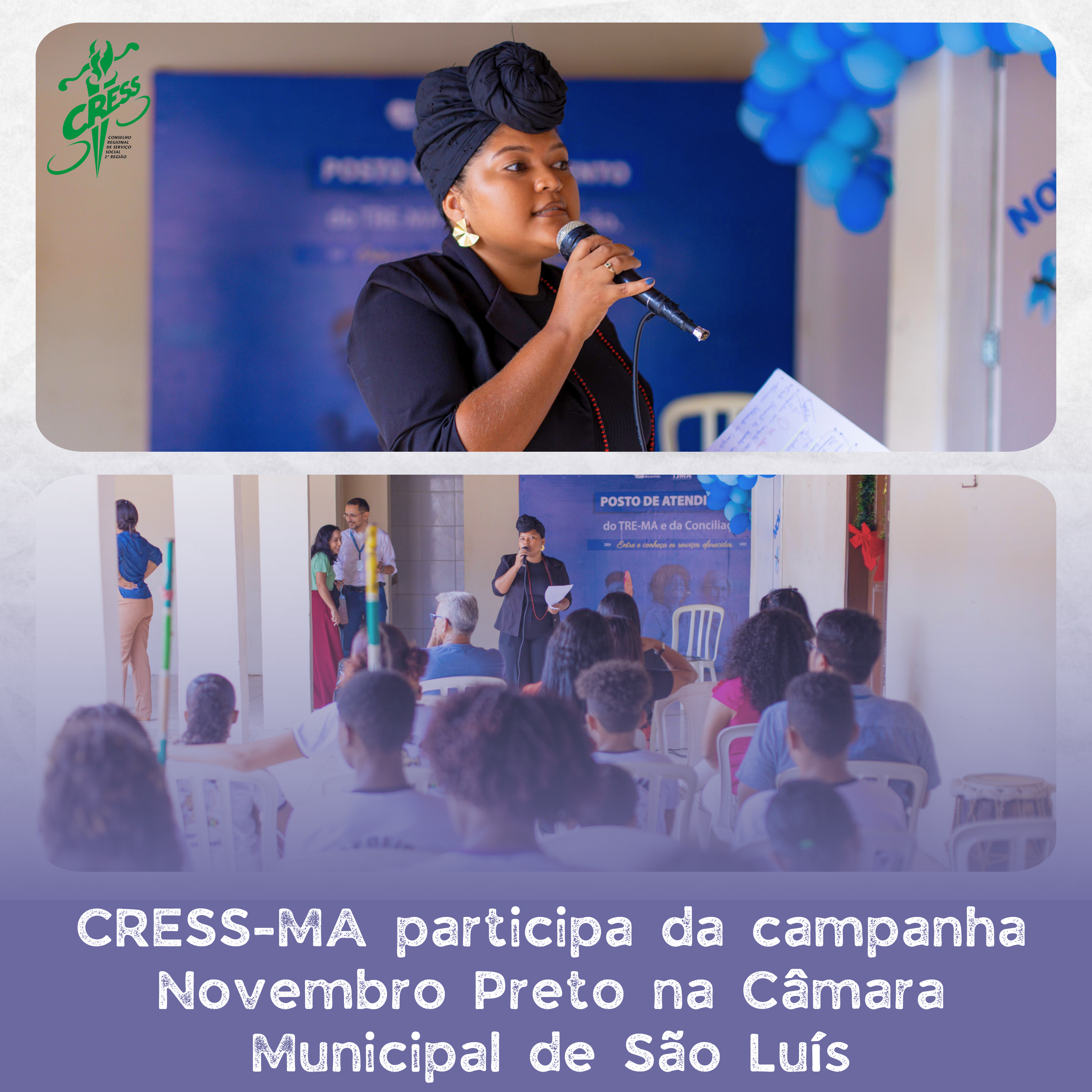 campanha Novembro Preto na Câmara Municipal de São Luís