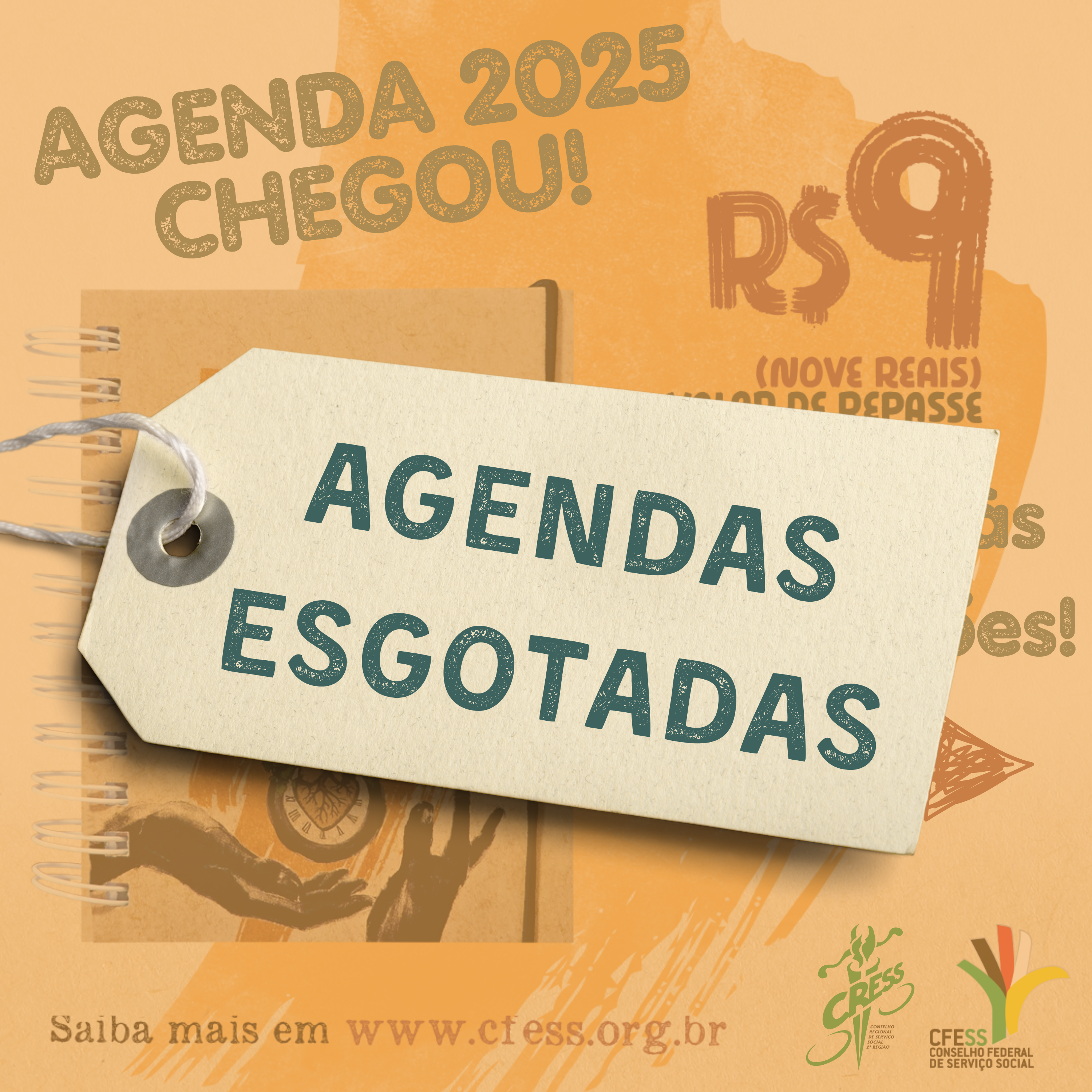 AGENDA ESGOTADAS 2025